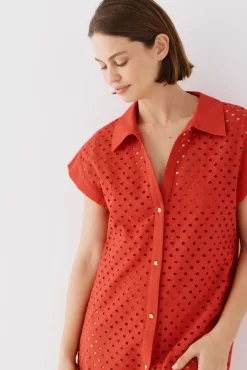 Caftán camisa largo