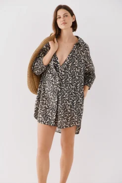 Caftán túnica estampado