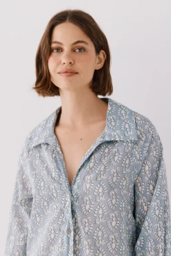 Caftán túnica estampado