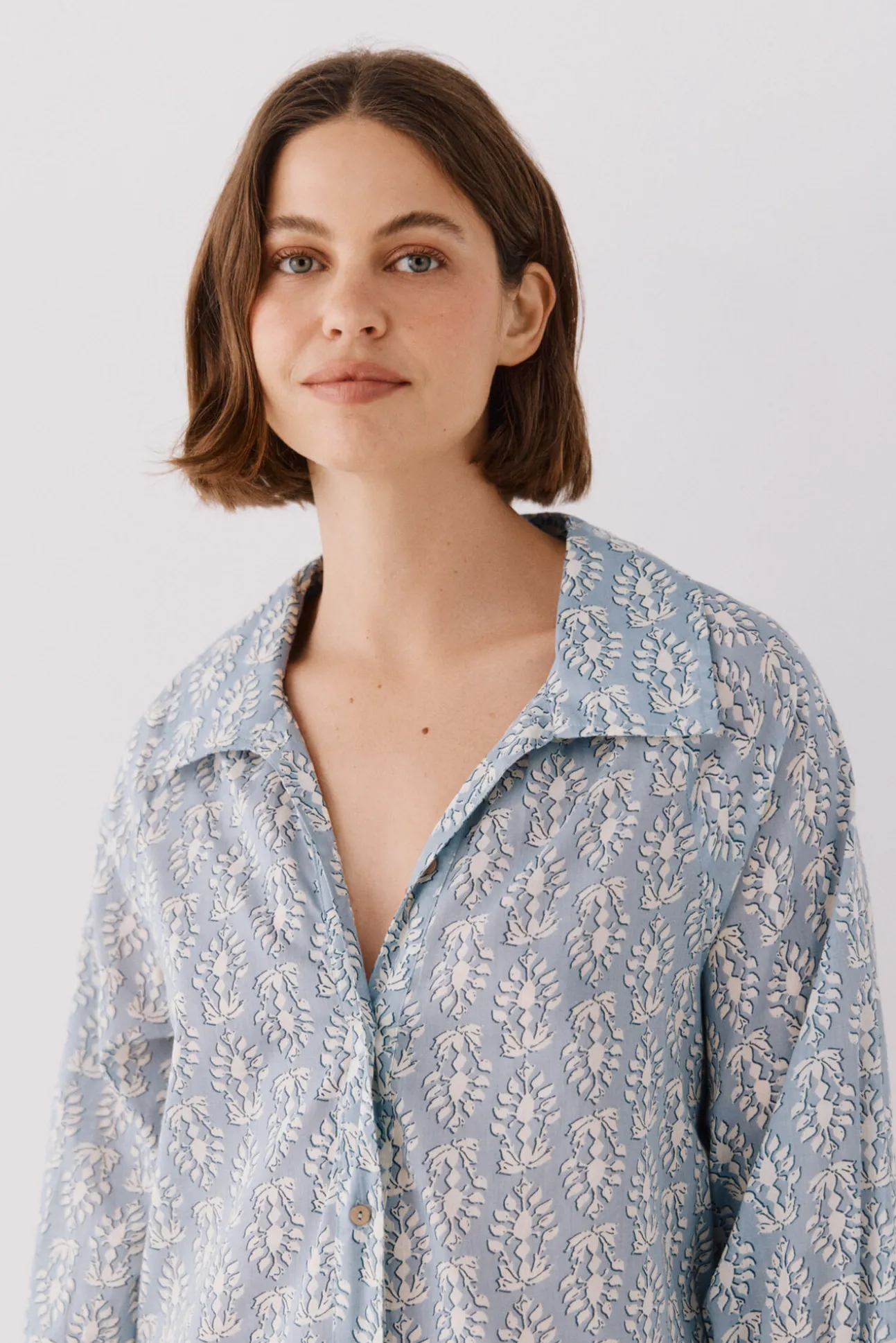 Caftán túnica estampado