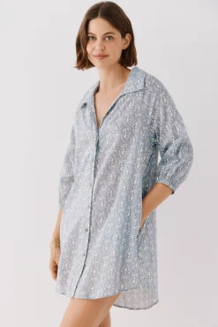 Caftán túnica estampado