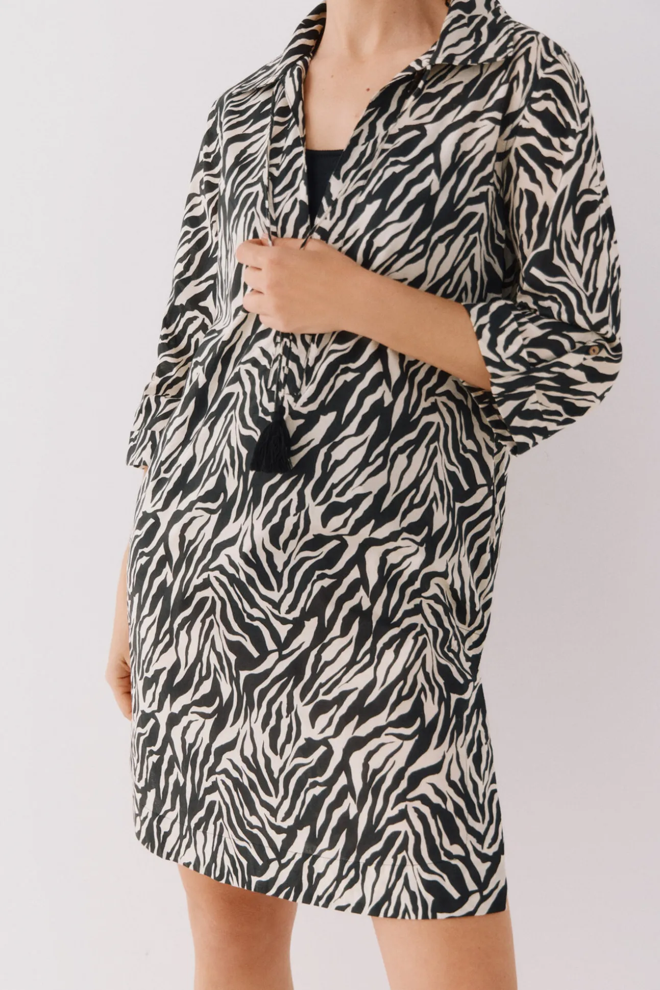 Caftán túnica estampado