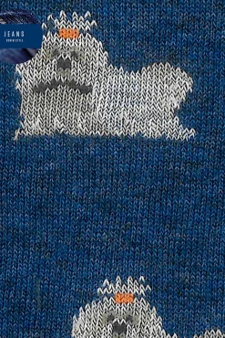 Calcetines de viscosa bichón maltés