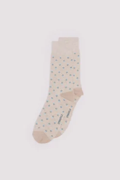 Calcetín largo jacquard