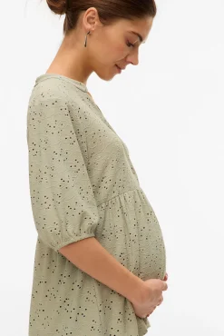 Camisa fluida maternity y lactancia