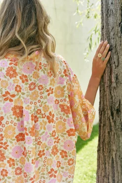 Camisa manga corta oversize Paige