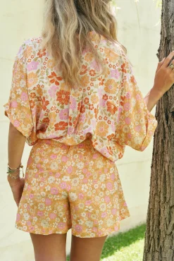 Camisa manga corta oversize Paige