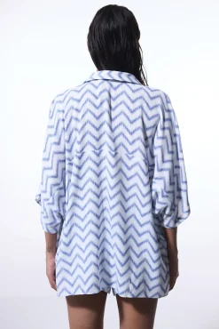 Camisa oversized rayas