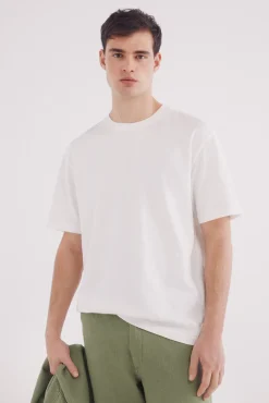 Camiseta algodón slub