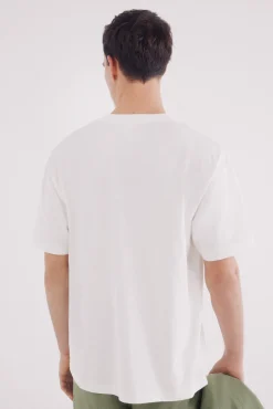 Camiseta algodón slub