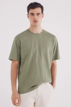 Camiseta algodón slub