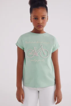 Camiseta bici cordon niña