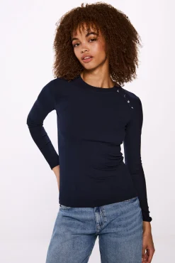 Camiseta botones sisa