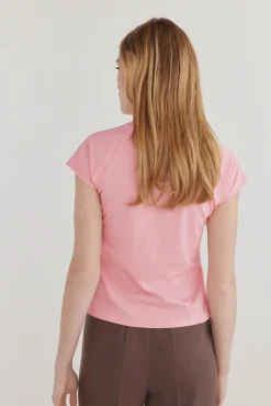 Camiseta básica canalé