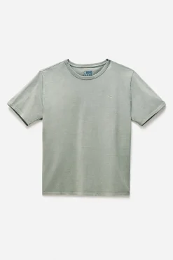 Camiseta básica con bordado avión OOTO