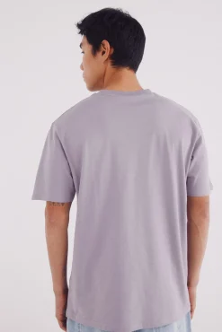 Camiseta básica cuello redondo