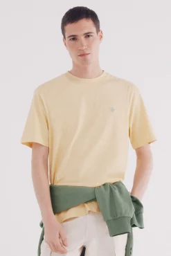 Camiseta básica cuello redondo