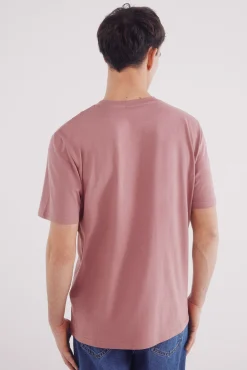 Camiseta básica cuello redondo