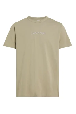 Camiseta básica logo Calvin Klein gris