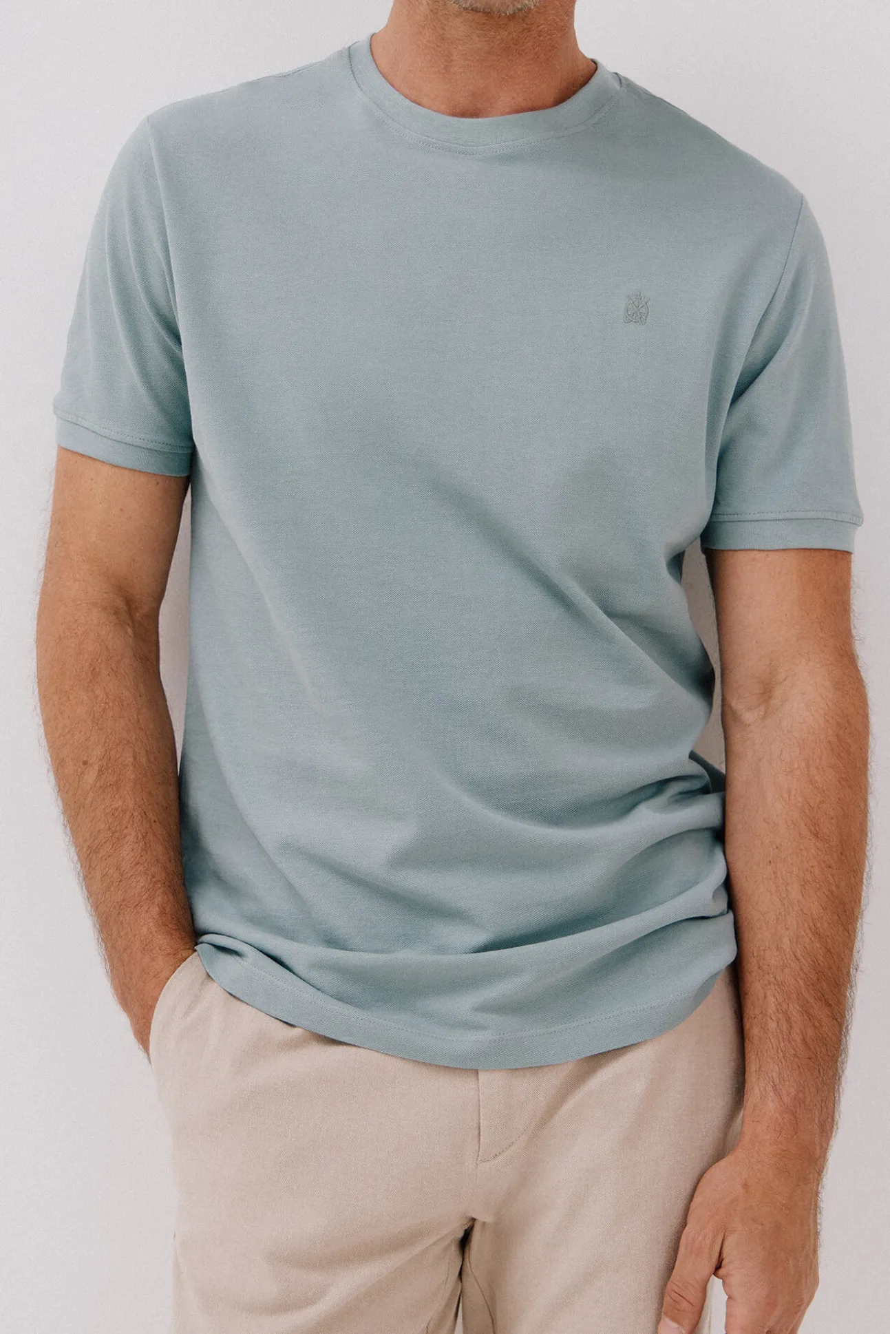 Camiseta básica piqué