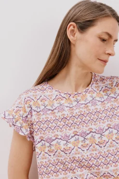 Camiseta básica volante
