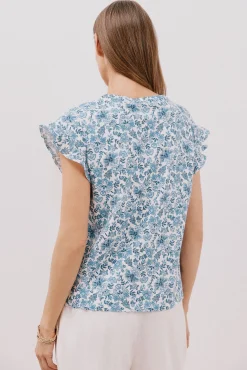 Camiseta básica volante