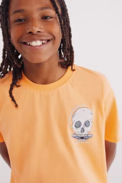 Camiseta calavera niño
