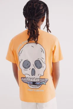 Camiseta calavera niño