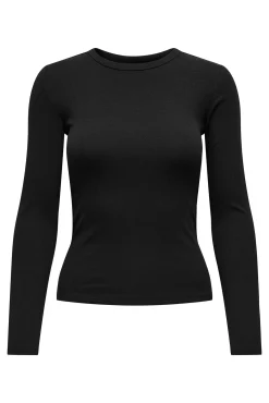 Camiseta canalé premamá de manga larga
