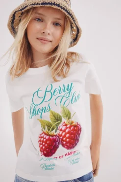 Camiseta cereza niña