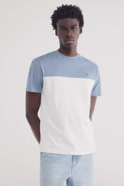 Camiseta color block
