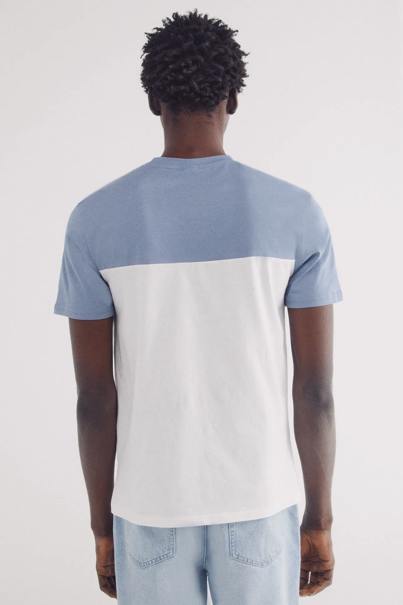 Camiseta color block