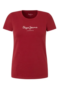 Camiseta con cuello redondo