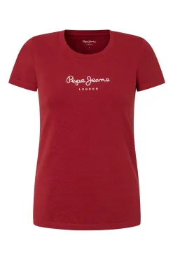 Camiseta con cuello redondo