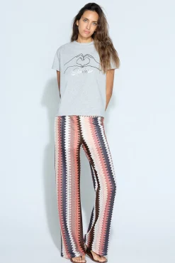 Camiseta corazón Tie-Dye