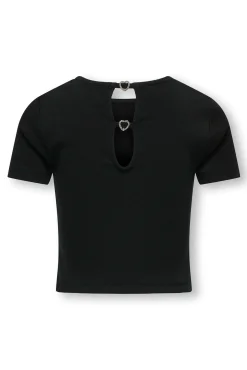 Camiseta cropped niña