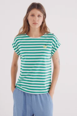 Camiseta "Daisy "rayas