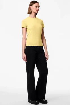 Camiseta de canalé