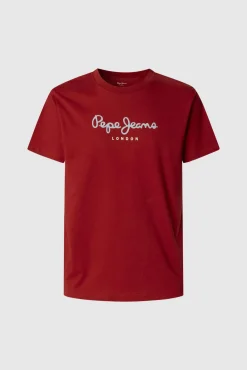 Camiseta de manga corta con logo frontal.