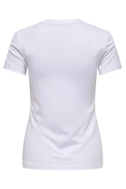 Camiseta de manga corta con dibujo frontal