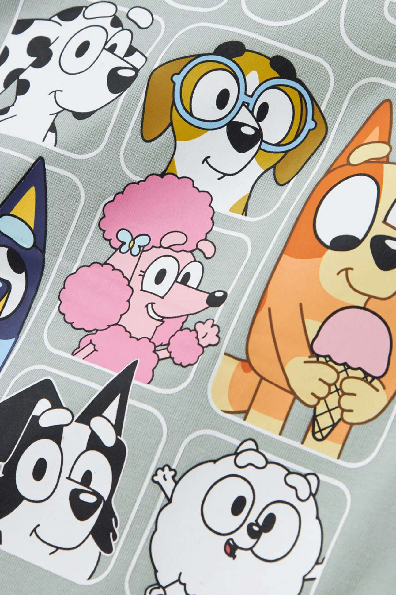 Camiseta de manga corta de Bluey