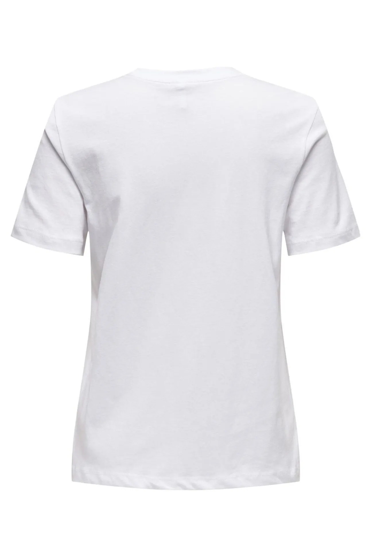 Camiseta de manga corta detalle bordados