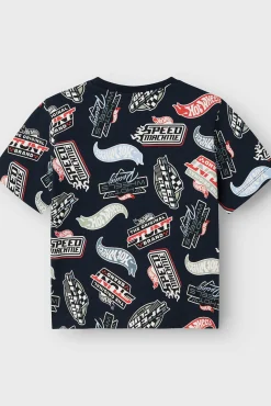 Camiseta de manga corta Hotwheels