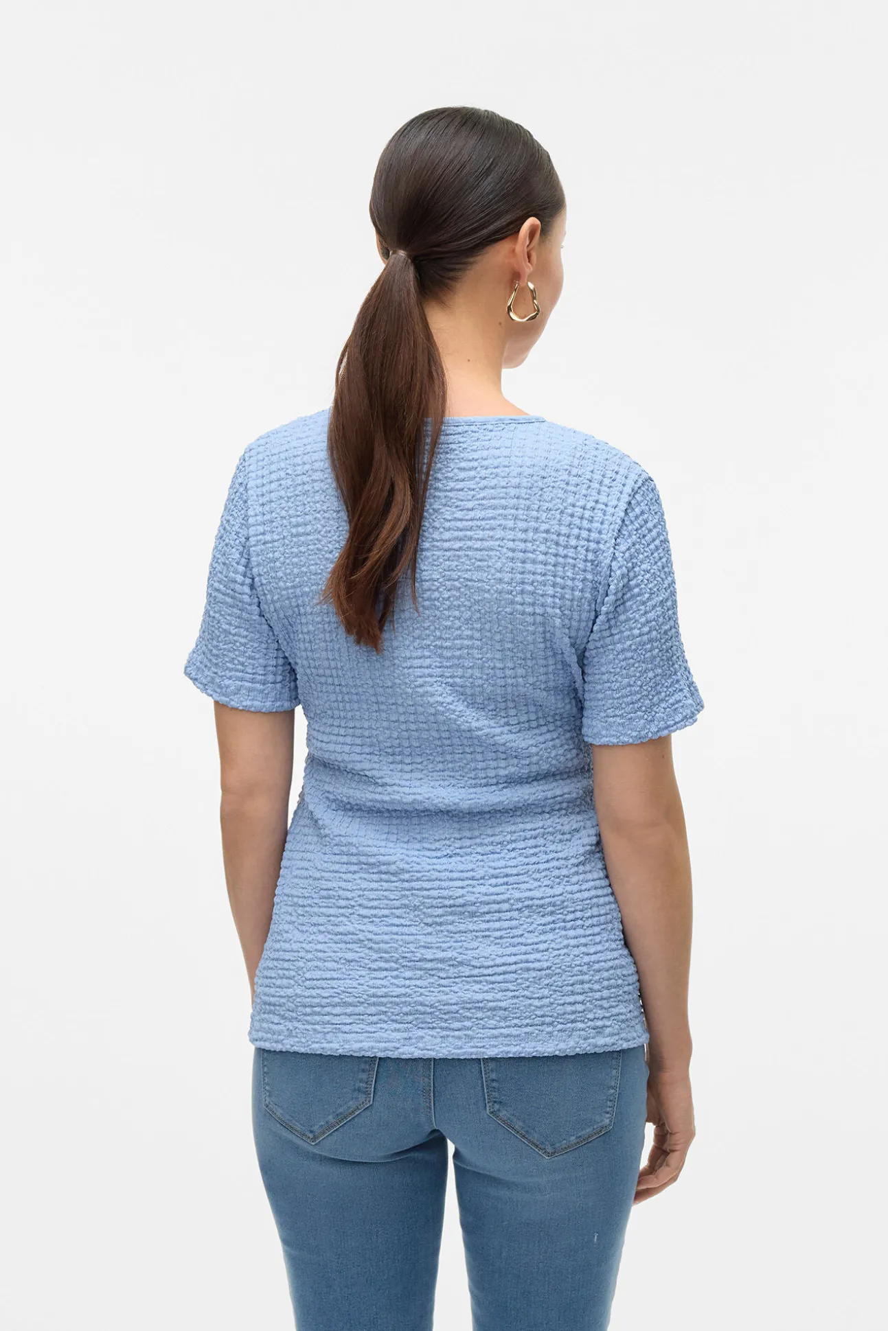 Camiseta de manga corta maternity y lactancia