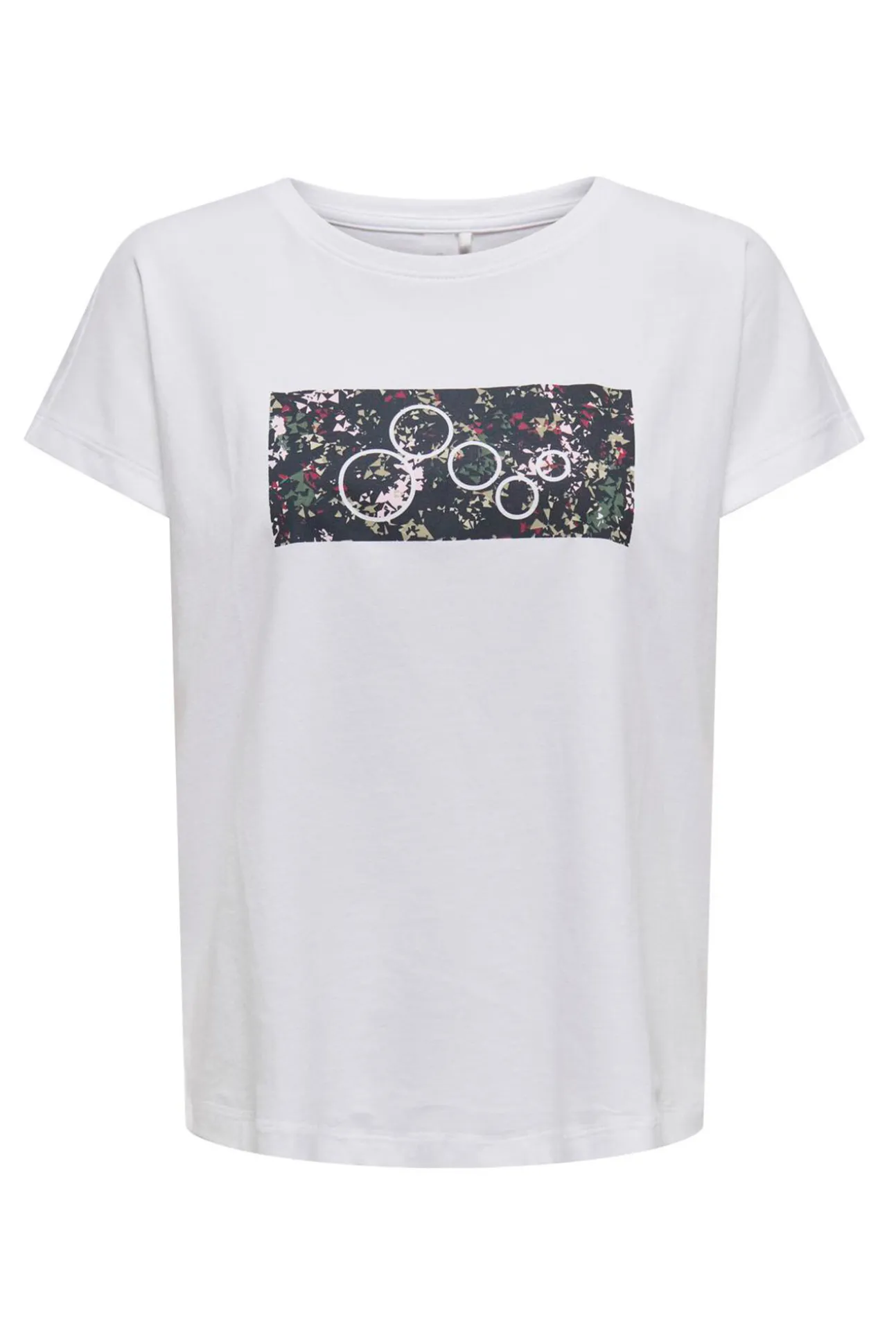 Camiseta de manga corta y cuello redondo