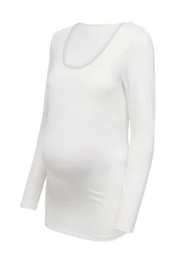 Camiseta de manga larga maternity