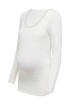 Camiseta de manga larga maternity