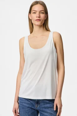 Camiseta de tirantes anchos
