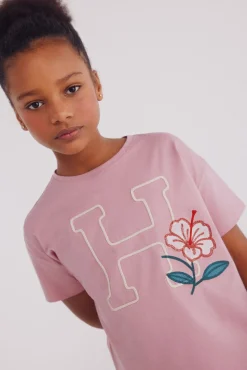Camiseta detalle cordon niña