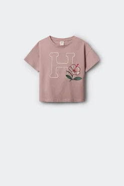 Camiseta detalle cordon niña
